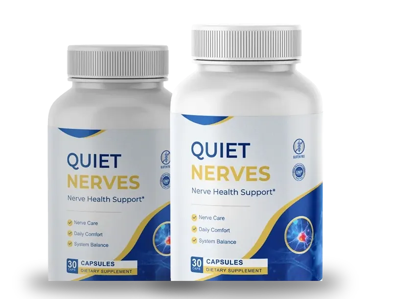 2 bottles of Quiet Nerves capsules